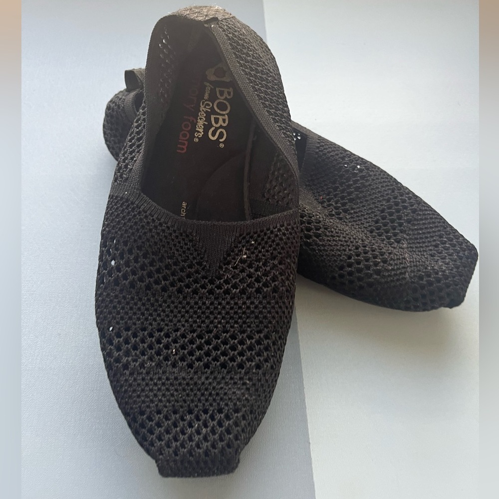 Black Espadrilles Bobs from Skechers